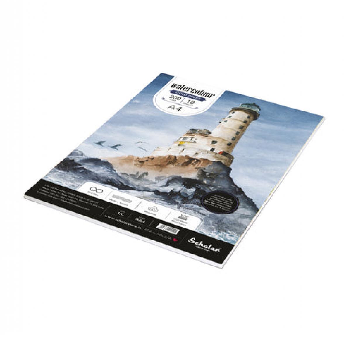 Watercolour Loose Sheets A4 (Cold Pressed) - 300 GSM [MEDIUM GRAIN]